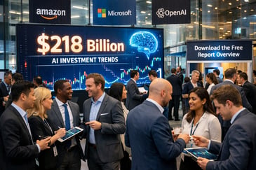 The AI Investment Gold Rush: $218 Billion and Growing, But Who's Actually Winning?