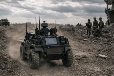 Defense Spending Hits $2.63 Trillion — And UGVs Are Cashing In