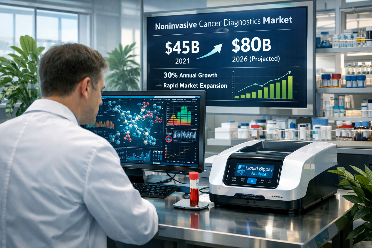 Noninvasive Cancer Diagnostics: A $165.2 Billion Market Racing Toward Earlier Detection