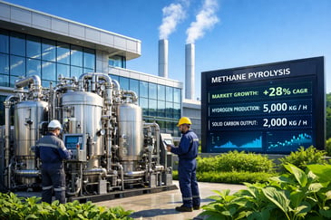 Methane Pyrolysis: The $484 Million Market That Could Change How We Make Hydrogen