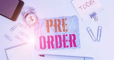It’s Pre-Order Time!