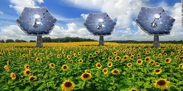 Flower Power May Bring Solar Electricity, Heating, Cooling, Even Water, to Remote Locations