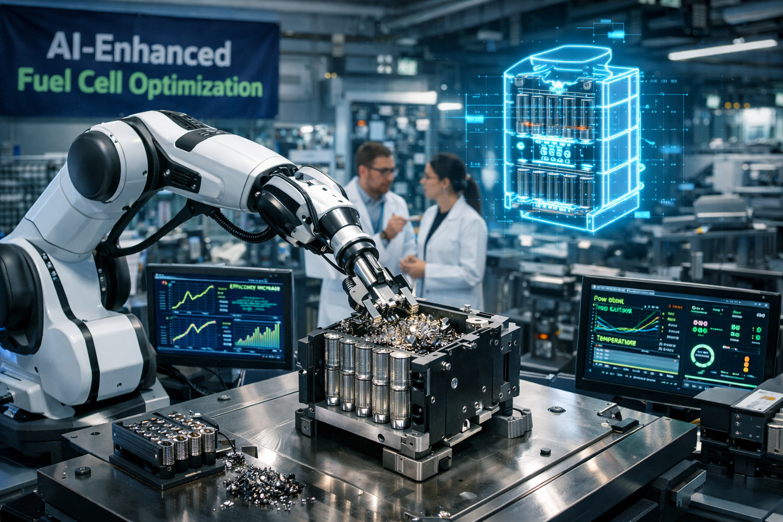 What if AI Could Turn Hydrogen Fuel Cell Waste into Gold?