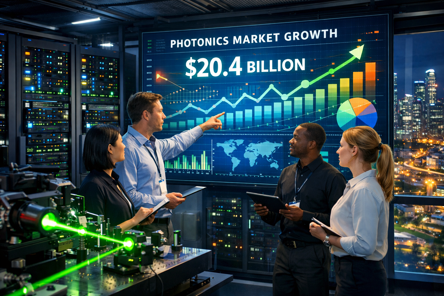 Photonics Just Hit $20.4 Billion — And We're Only Getting Started