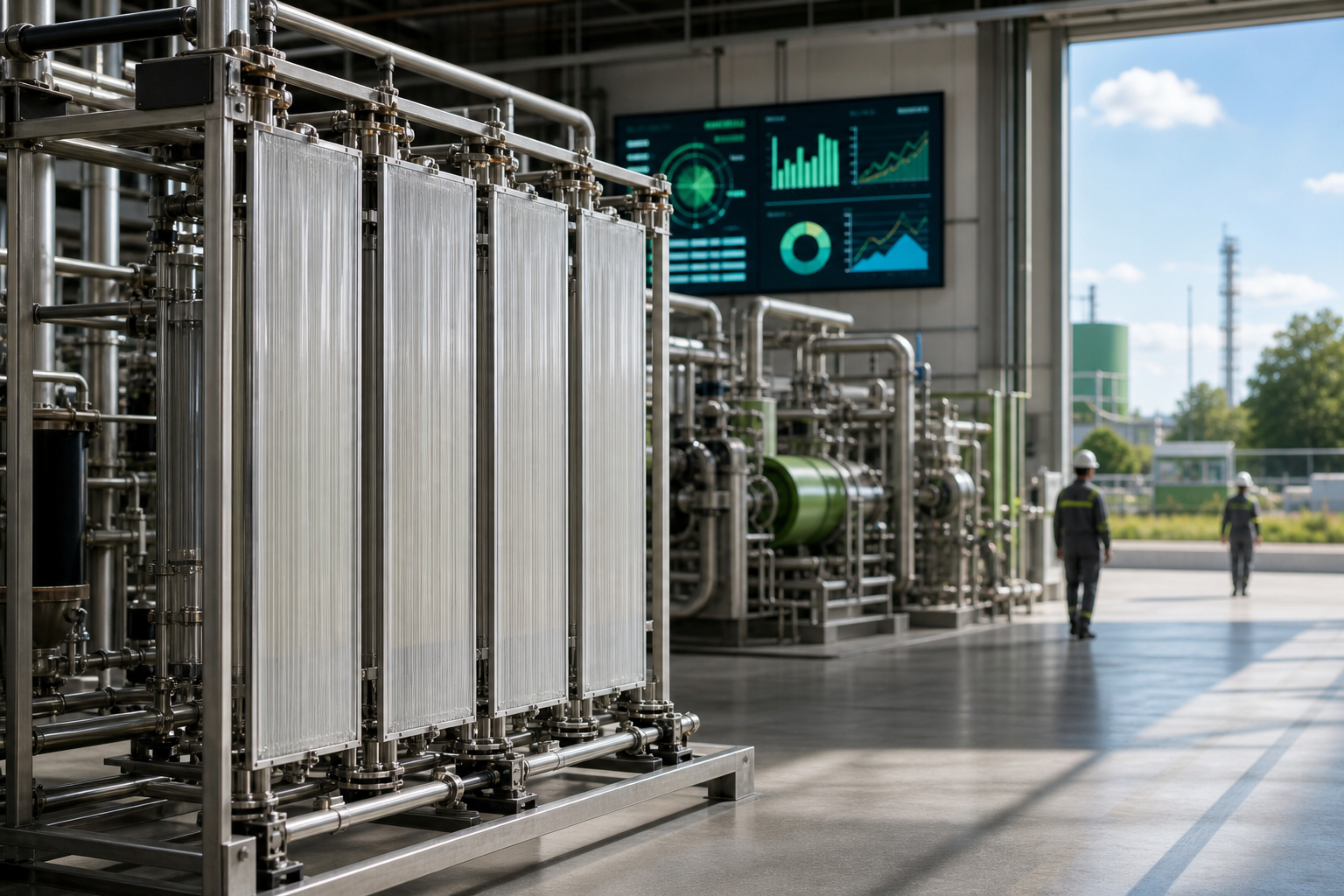 Green Hydrogen Is Driving a $2.5 Billion Membrane Revolution