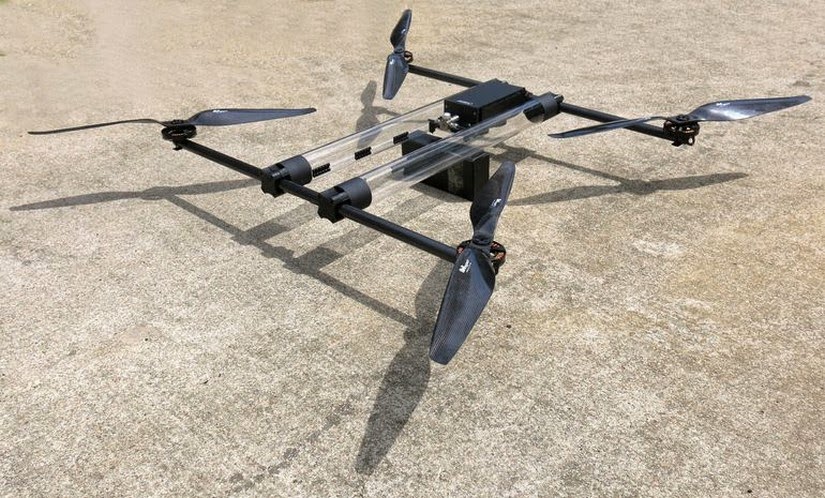 PEMFC Technology Significantly Extends Drone Flight Time