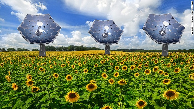 Flower Power May Bring Solar Electricity, Heating, Cooling, Even Water, to Remote Locations